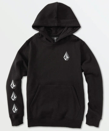 Volcom Iconic Stone Boys Hoodie - Black